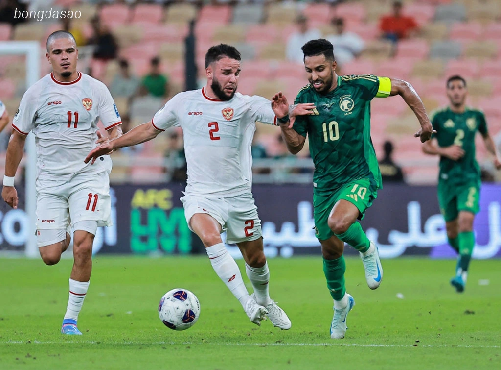 Soi kèo xiên ngày 09/10 Ả Rập Xê Út vs Indonesia, vòng loại World Cup 2026