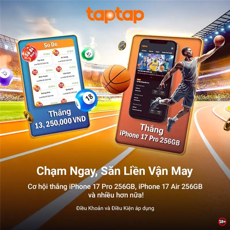 chạm ngay săn liền vận may taptap tháng 11