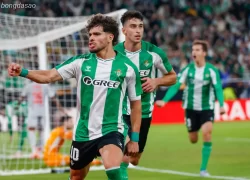 Kết quả bóng đá ngày 07/11: Real Betis hạ gục Lyon