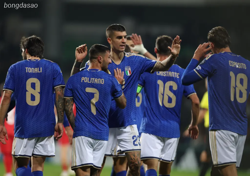 Kết quả bóng đá ngày 14/11: Moldova vs Ý