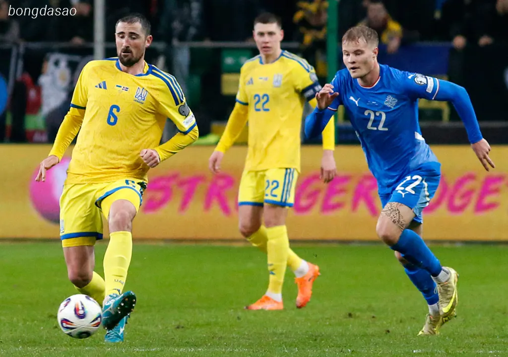 Kết quả bóng đá ngày 17/11: Ukraine vs Iceland