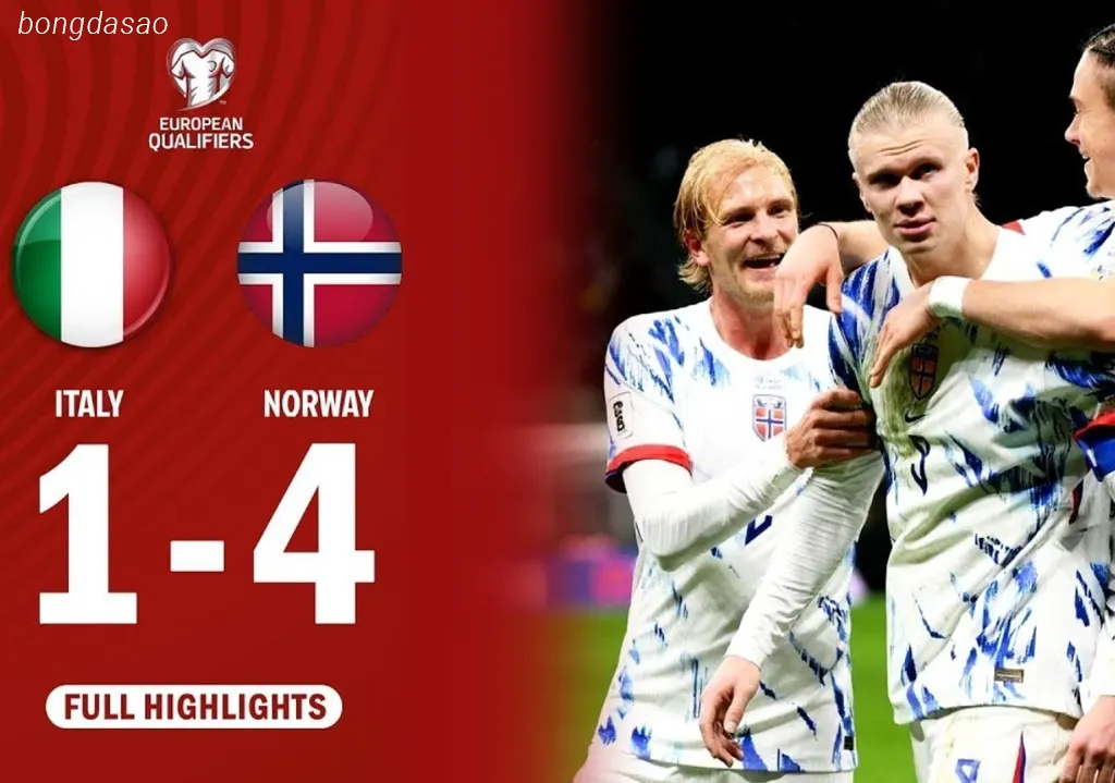 Kết quả bóng đá ngày 17/11: Na Uy lại gieo sầu cho Ý