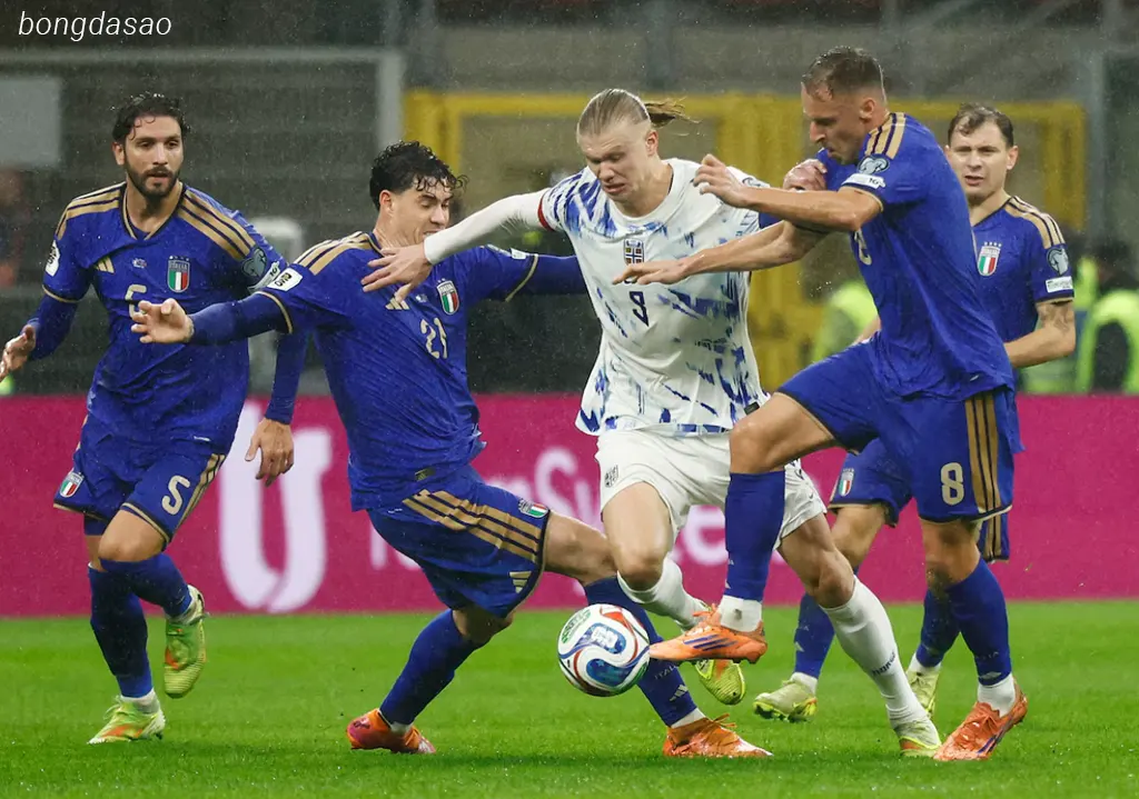 Kết quả bóng đá ngày 17/11: Ý vs Na Uy