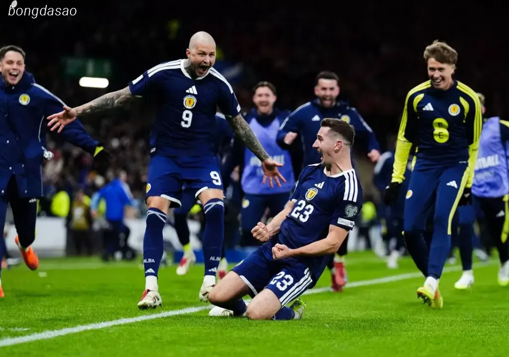Kết quả bóng đá ngày 19/11: Scotland làm nên lịch sử