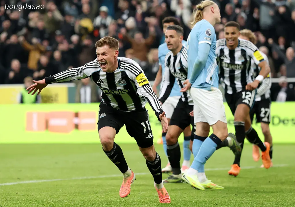 Kết quả bóng đá ngày 23/11: Newcastle quật ngã Man City