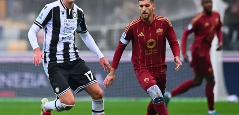 Soi kèo AS Roma vs Udinese, 0h00 ngày 10/11